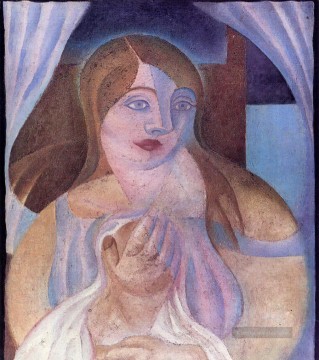 portrait of the wife of juan agustin cean bermudez Ölbilder verkaufen - Mädchen Juan Gris